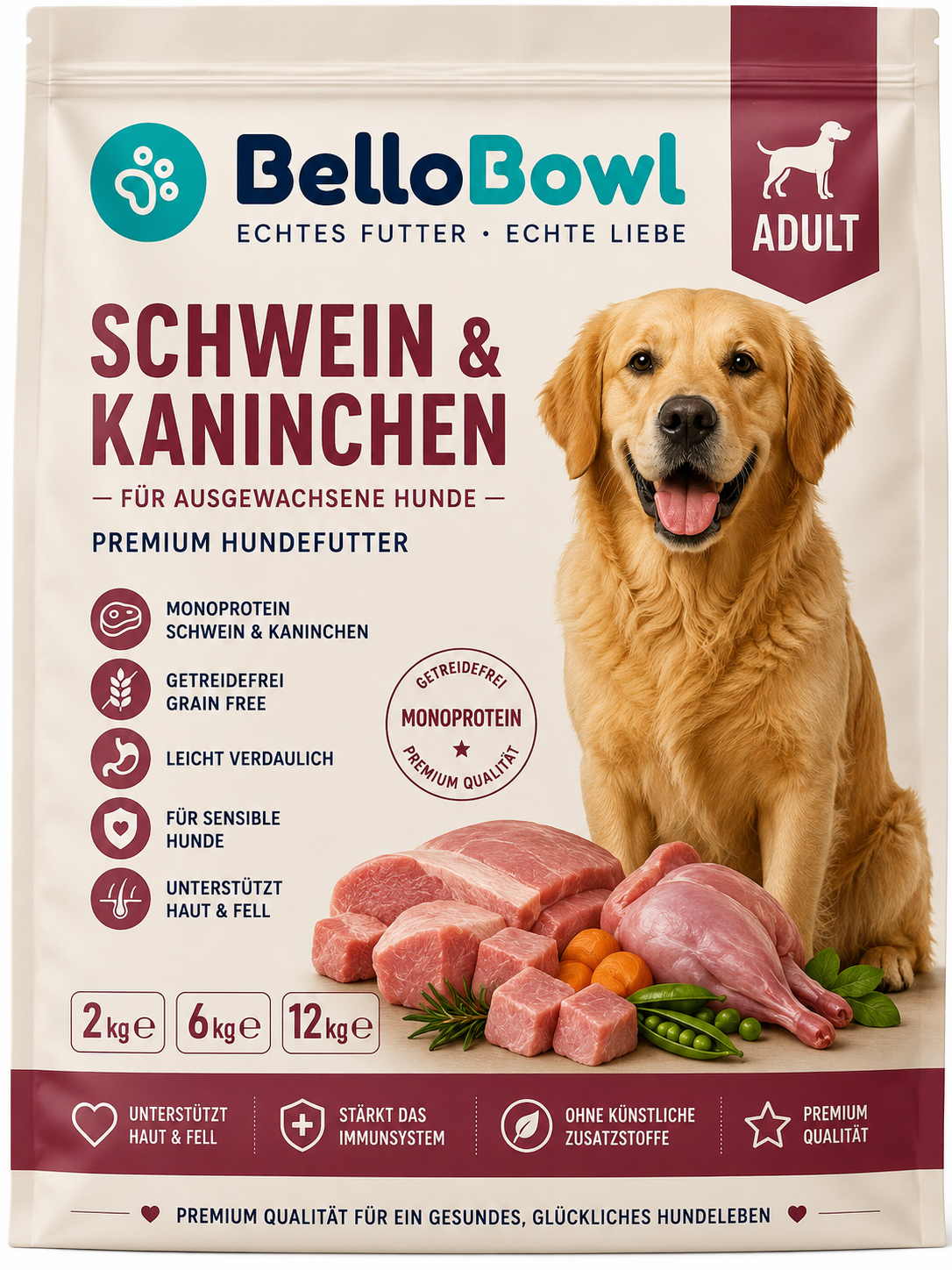 BelloBowl Sensitive Weißfisch Adult